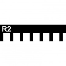 Вставки в ракель R1 и R2