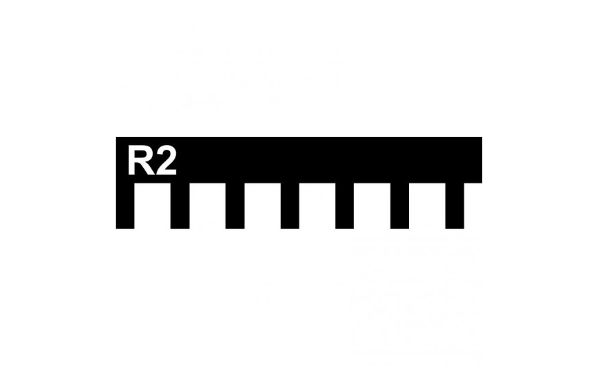 Вставки в ракель R1 и R2